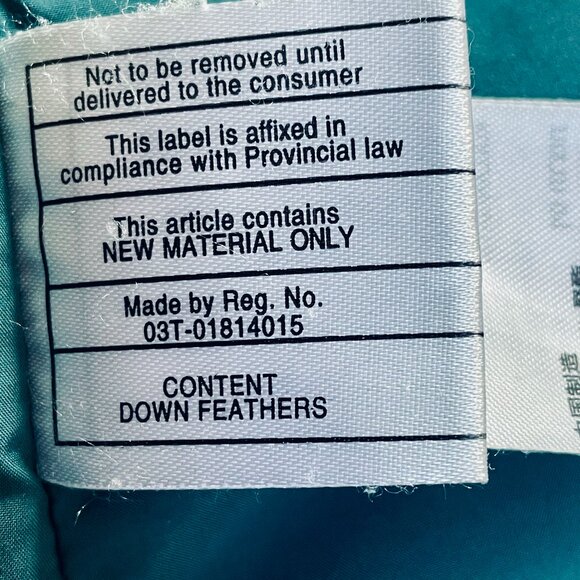 Prana Milly Down Puffer Coat Balsam Green Packable Thigh Length Hooded Womens L - Picture 13 of 15